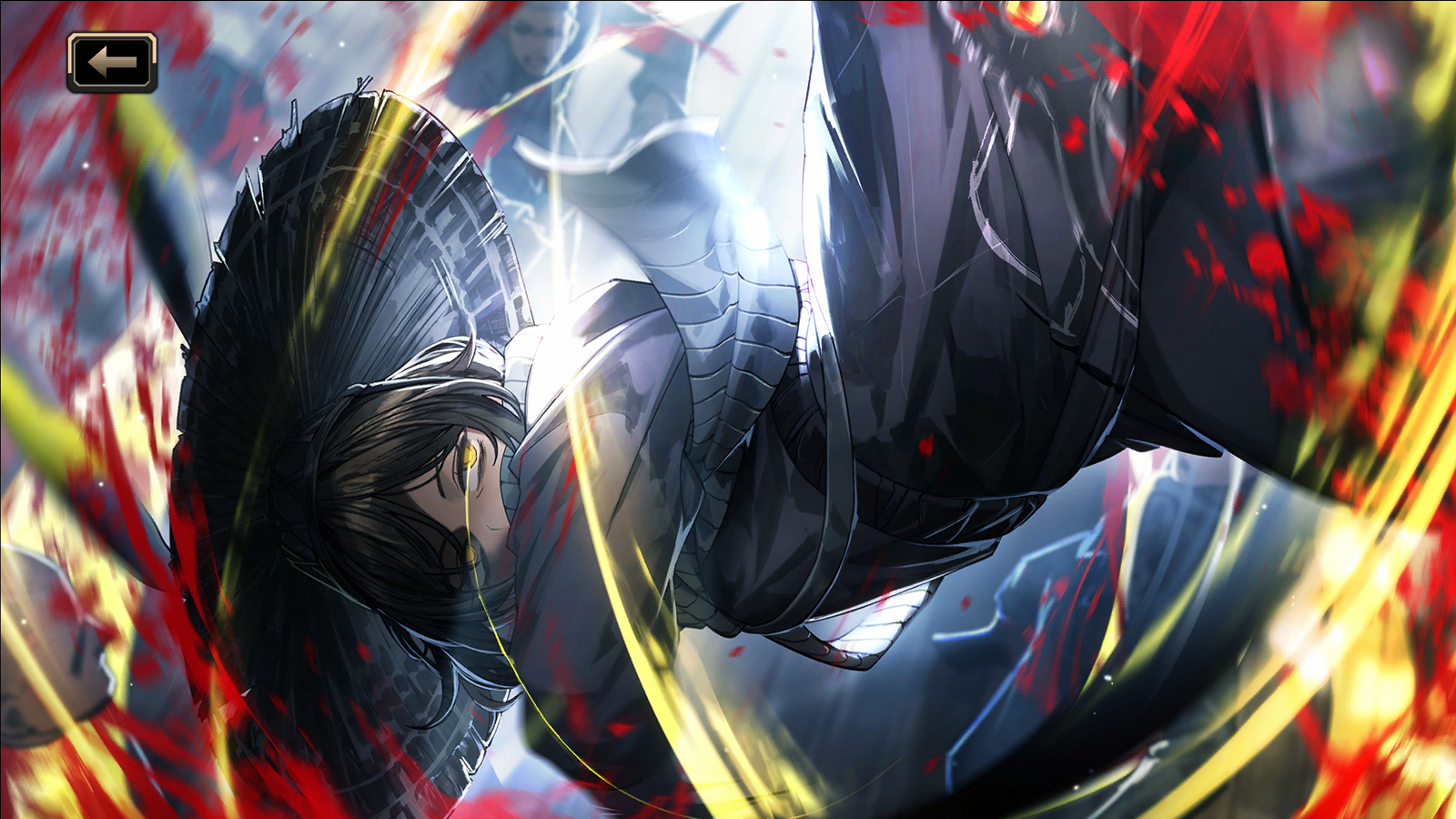 Heishou Pack Outis spinning and slashing