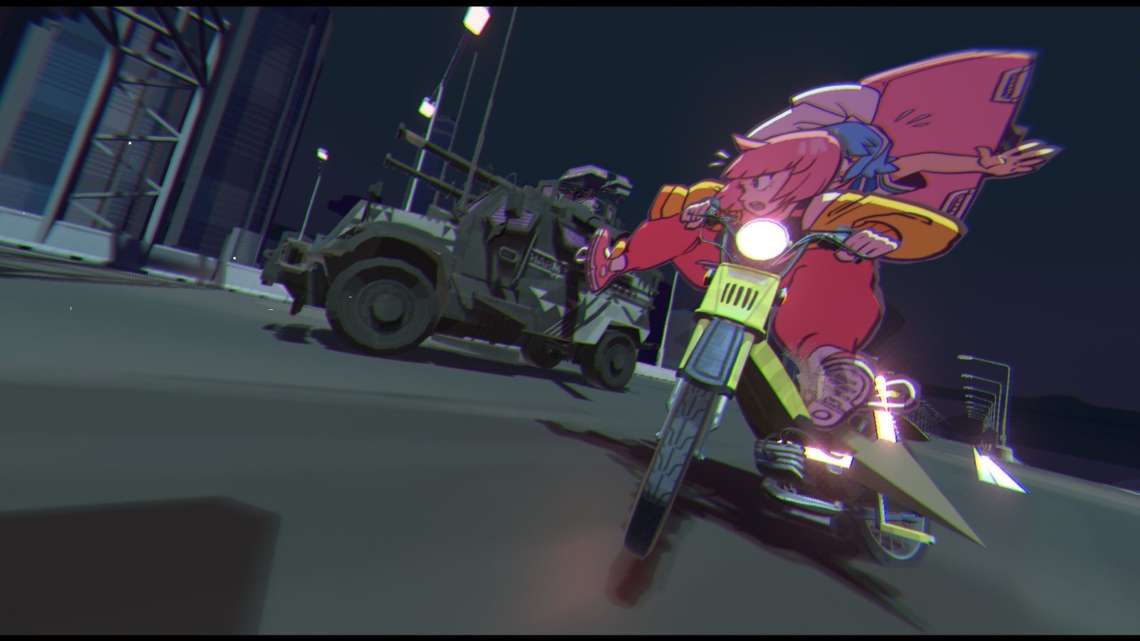 UNBEATABLE Car chase section