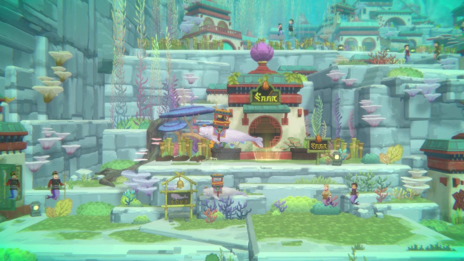 Underwater Civilization in Dave the Diver
