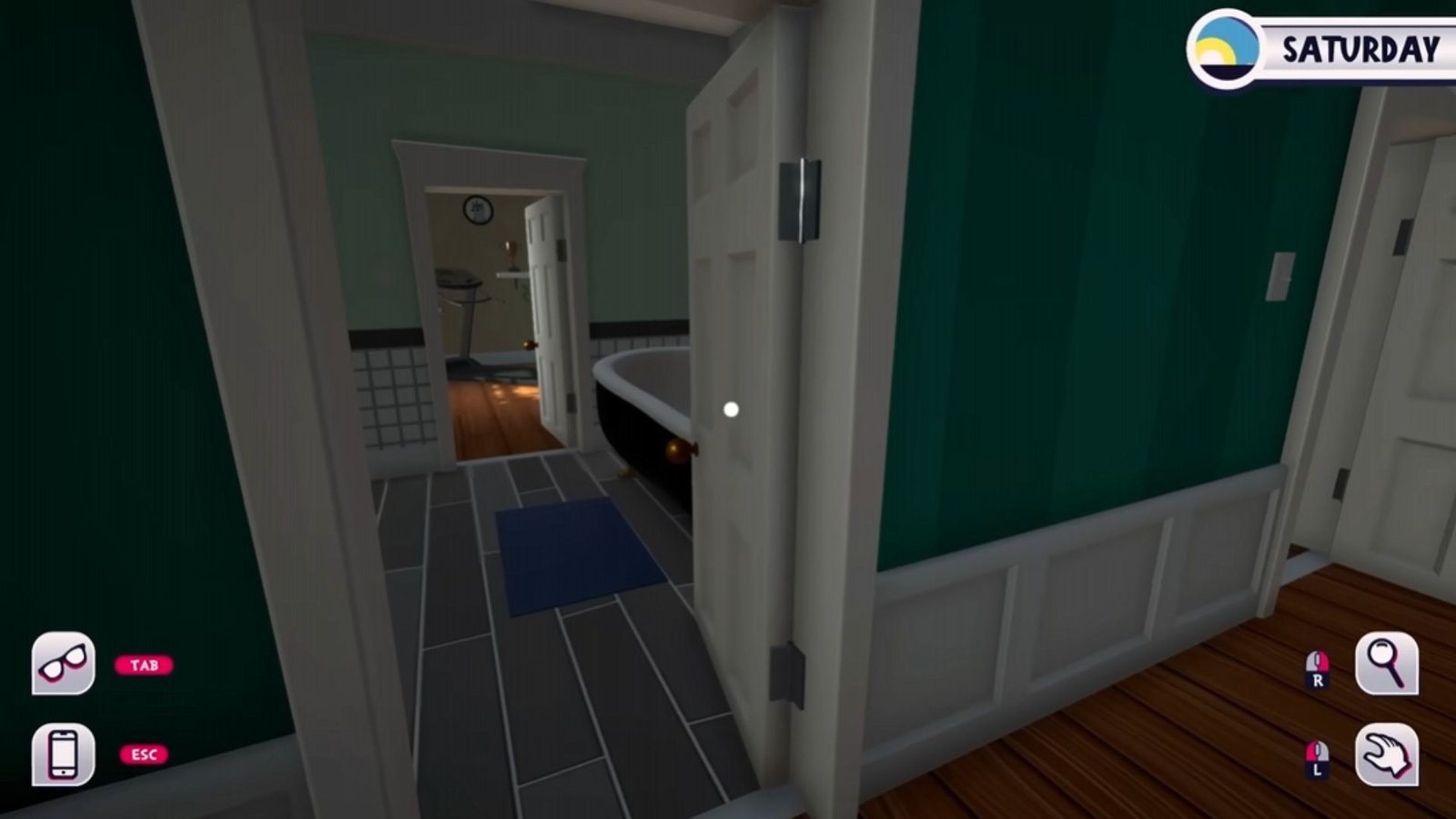 Date Everything: Upstairs Bathroom