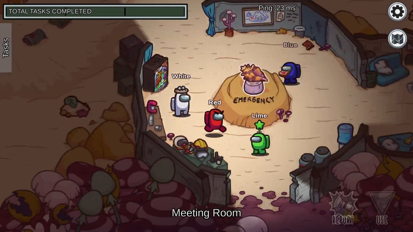 Among Us Meeting Room