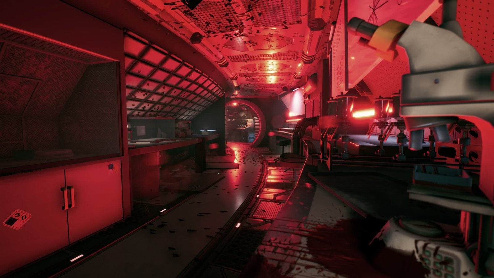 Bloody Hallway in We Went Back