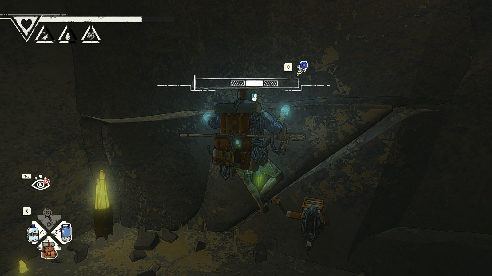 Cairn Where to Find the Second Troglodyte Piton (The Ancient Trophy)