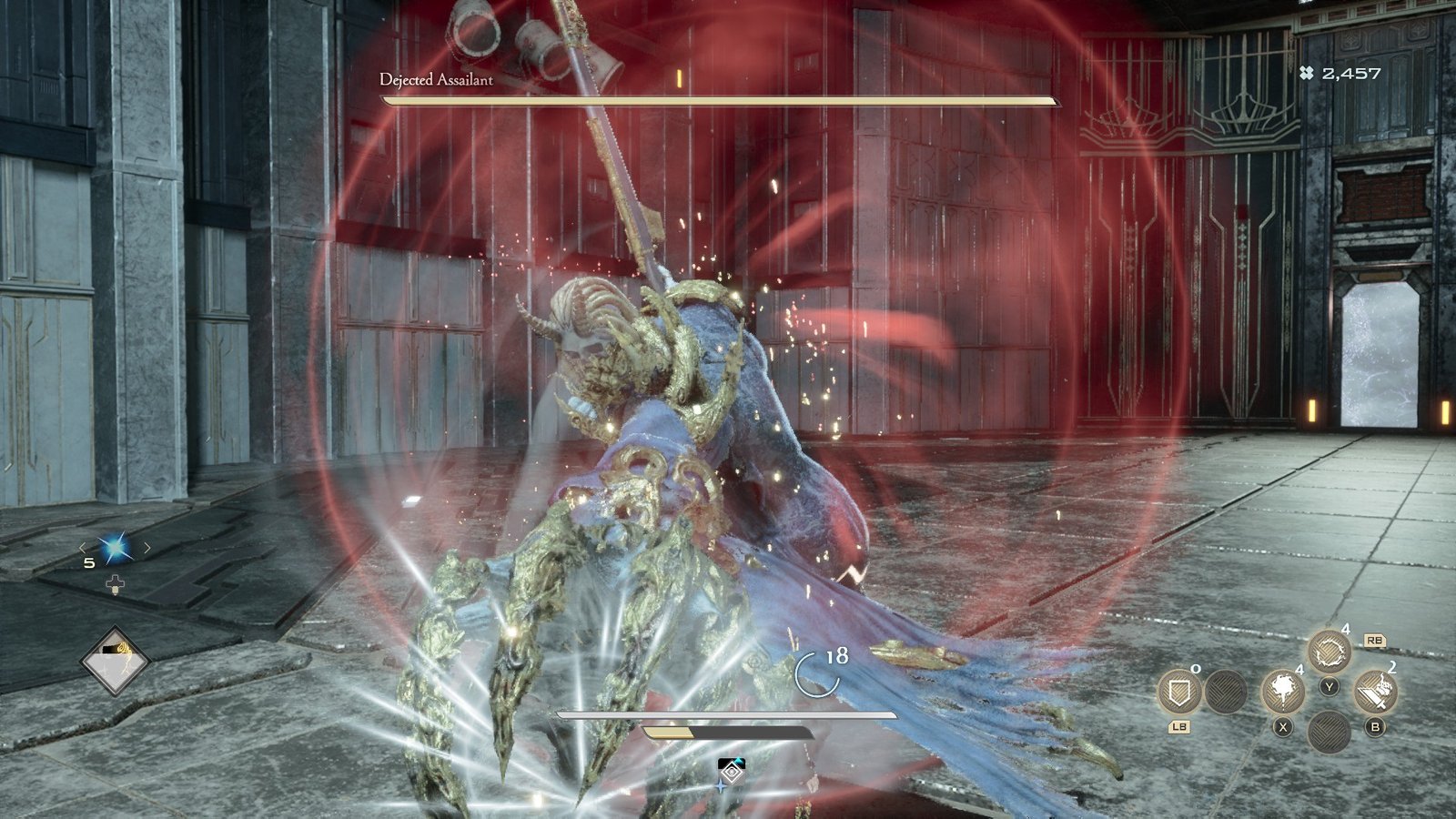 Code Vein 2 Franz Charge Attack