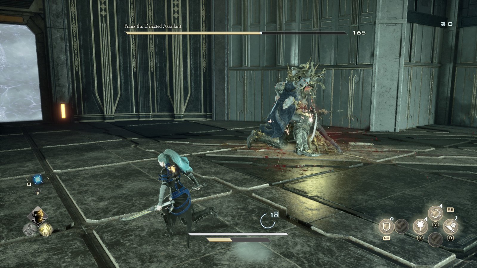 Code Vein 2 Franz Phase 2 Slam Attack