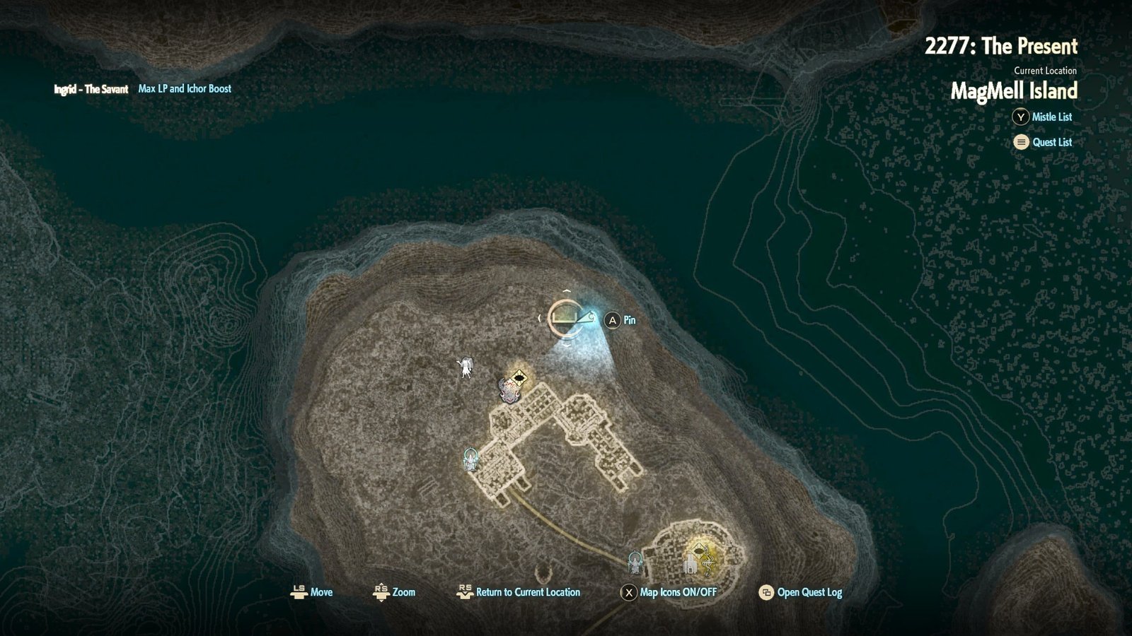 Code Vein 2 Putrid Darkborn Boss Map