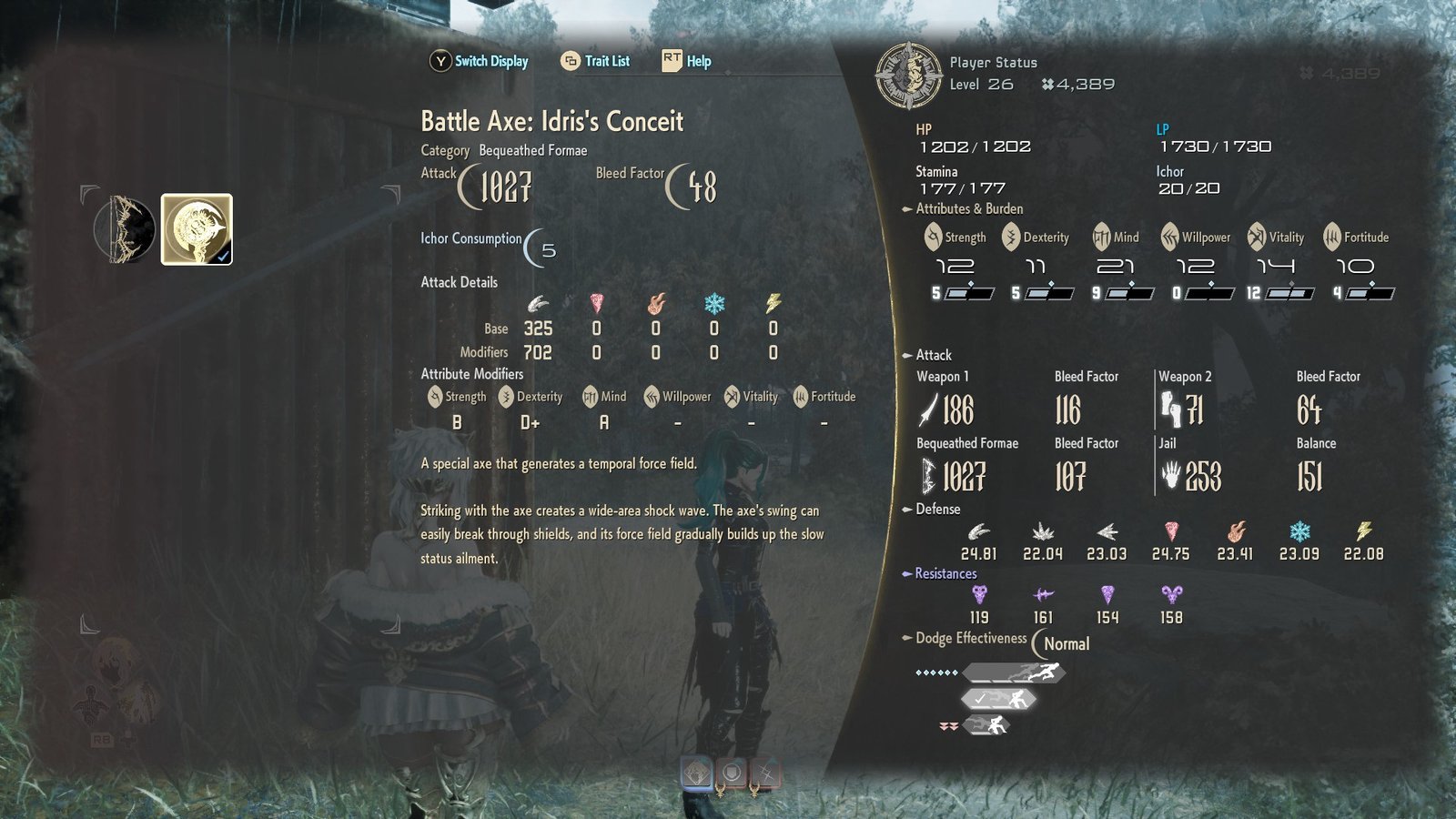 Code Vein 2 Putrid Darkborn Idris Conceit