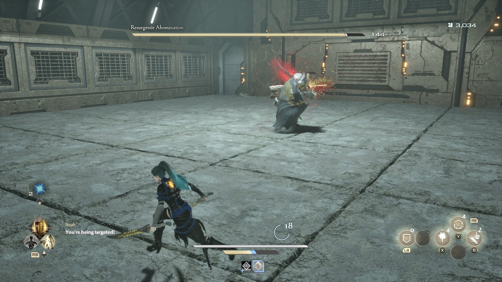 Code Vein 2 Resurgence Abomination Red Slash