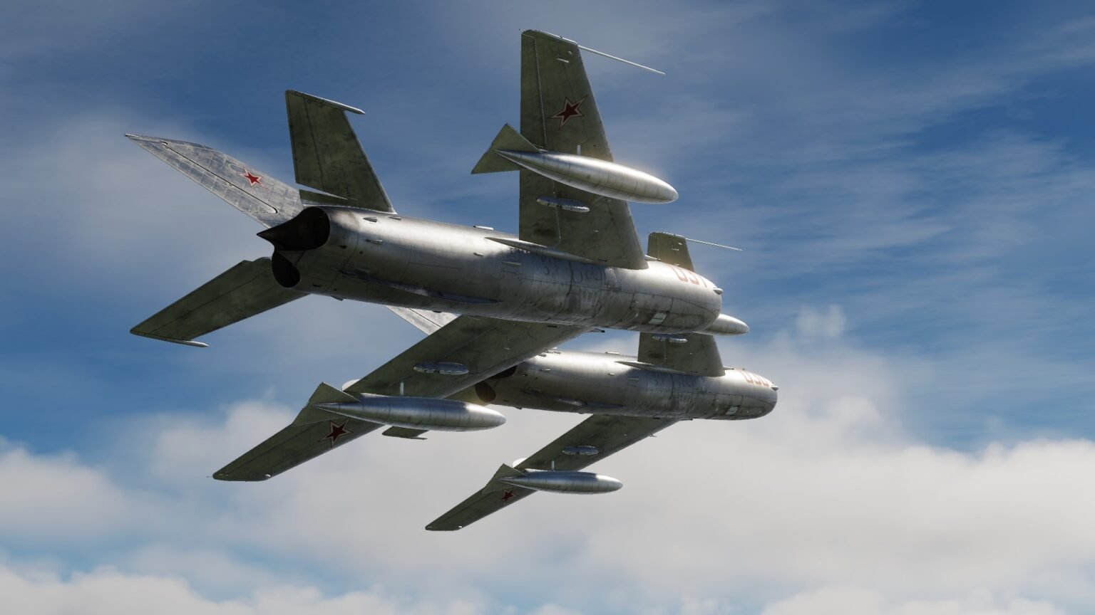 DCS MiG-19P formation