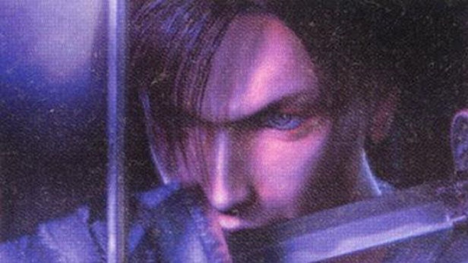 A close up of Dororo from Blood Will Tell with a sword.