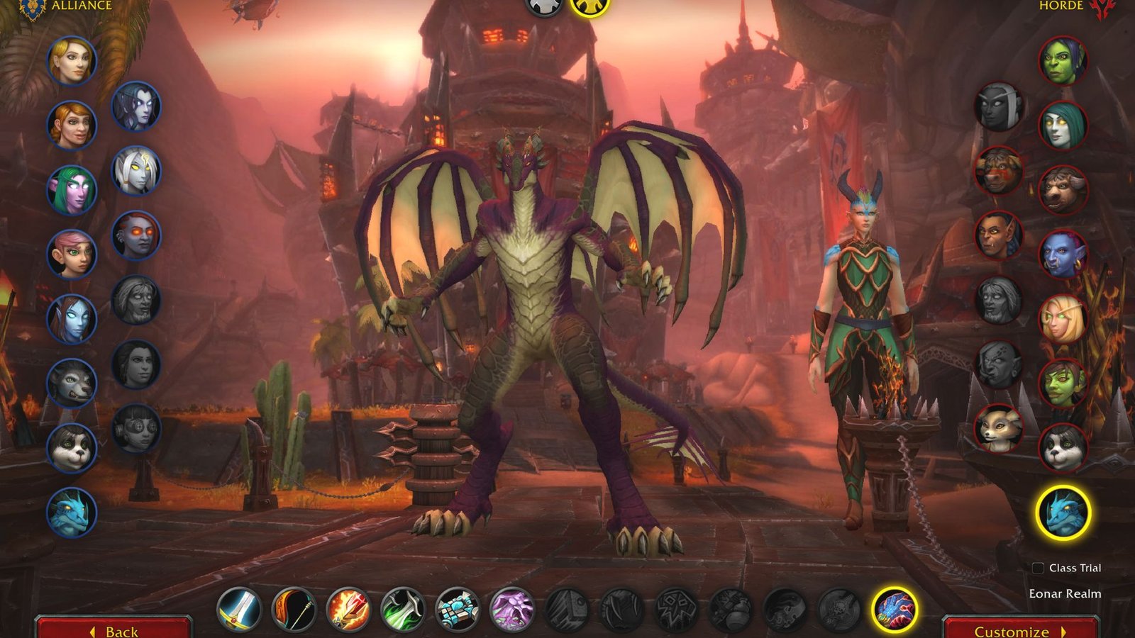 Dracthyr Evoker in World of Warcraft