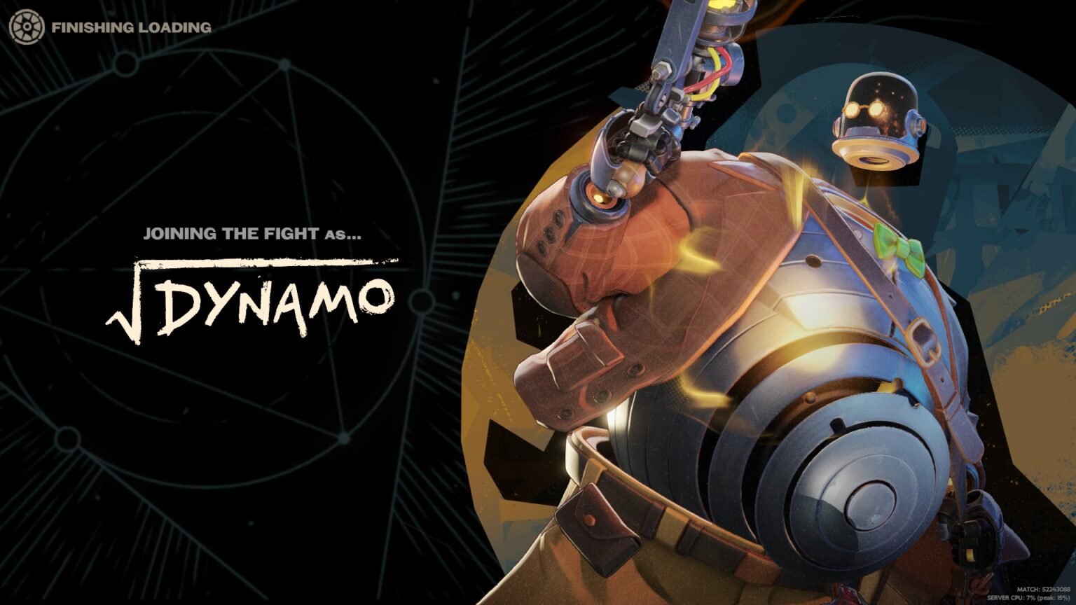 Dynamo's loading screen in Deadlock