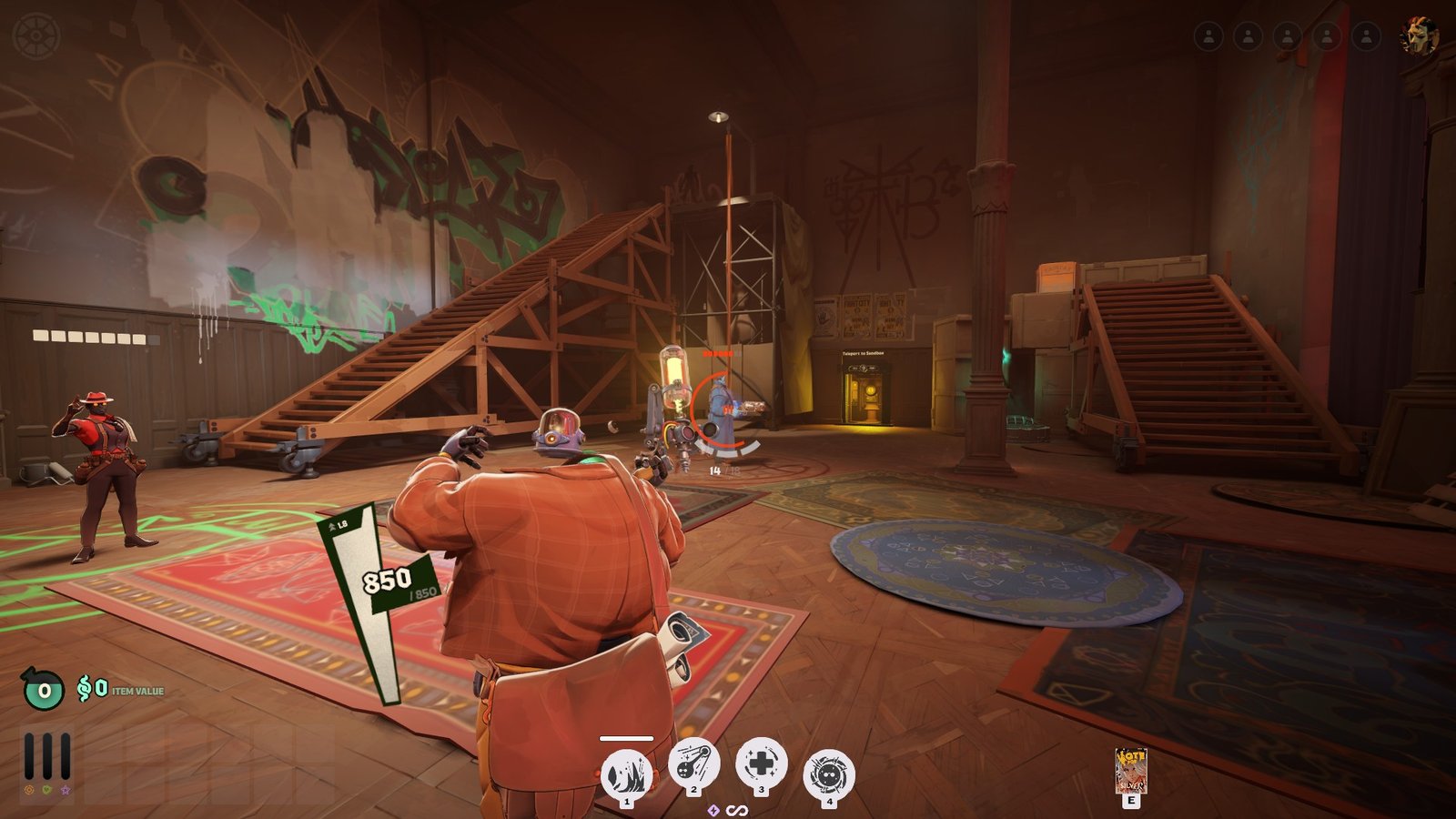 Dynamo's gun in Deadlock