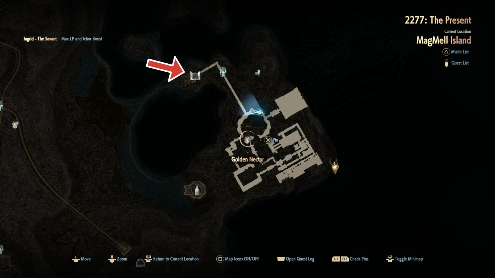 East Bay underground ruins Golden Nectar