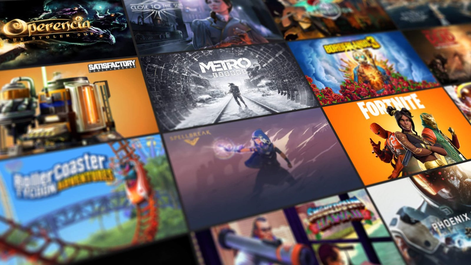 Several Games Available on Epic Games Store