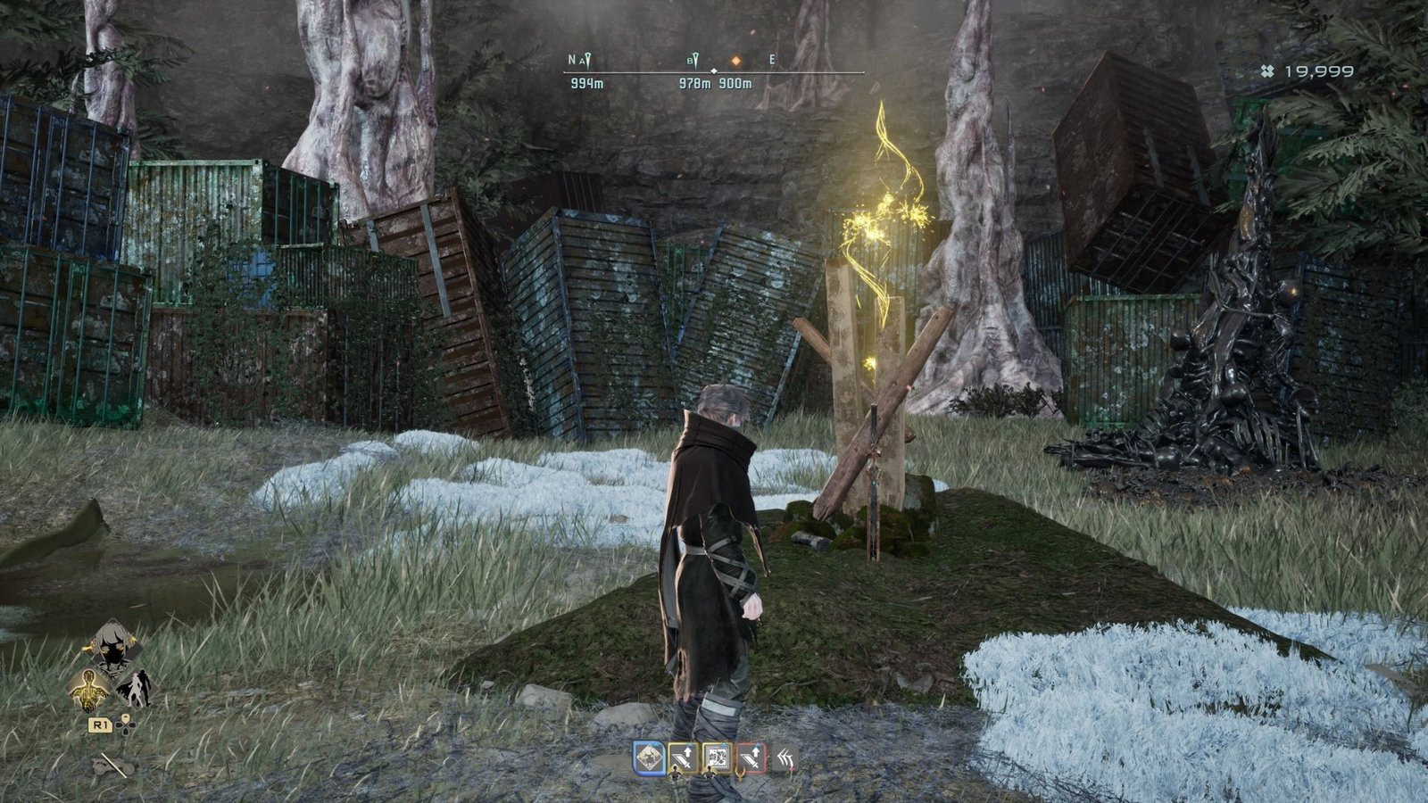 Lyle's Rusted Sword in a Grave Code Vein 2