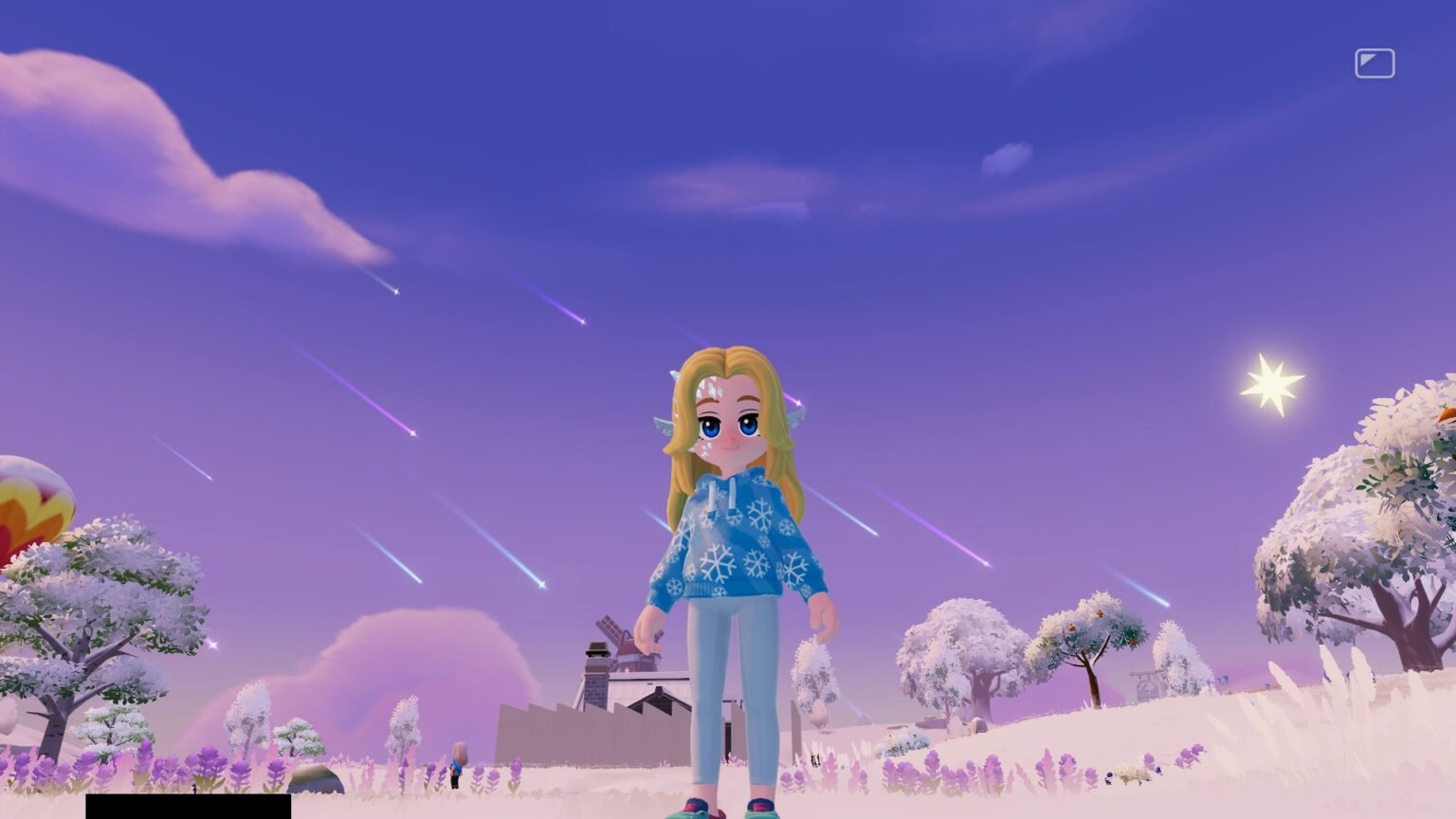 Heartopia Meteor Shower Sky