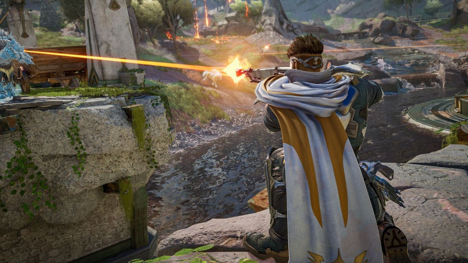 Gameplay Screenshot from Highguard's reveal trailer