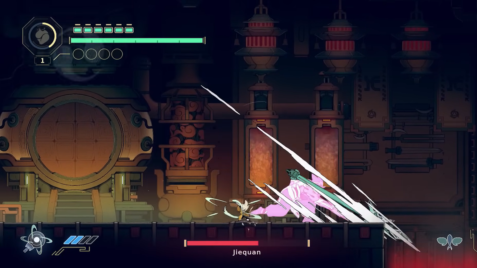 An image of Nine Sols' boss 'Jiequan'