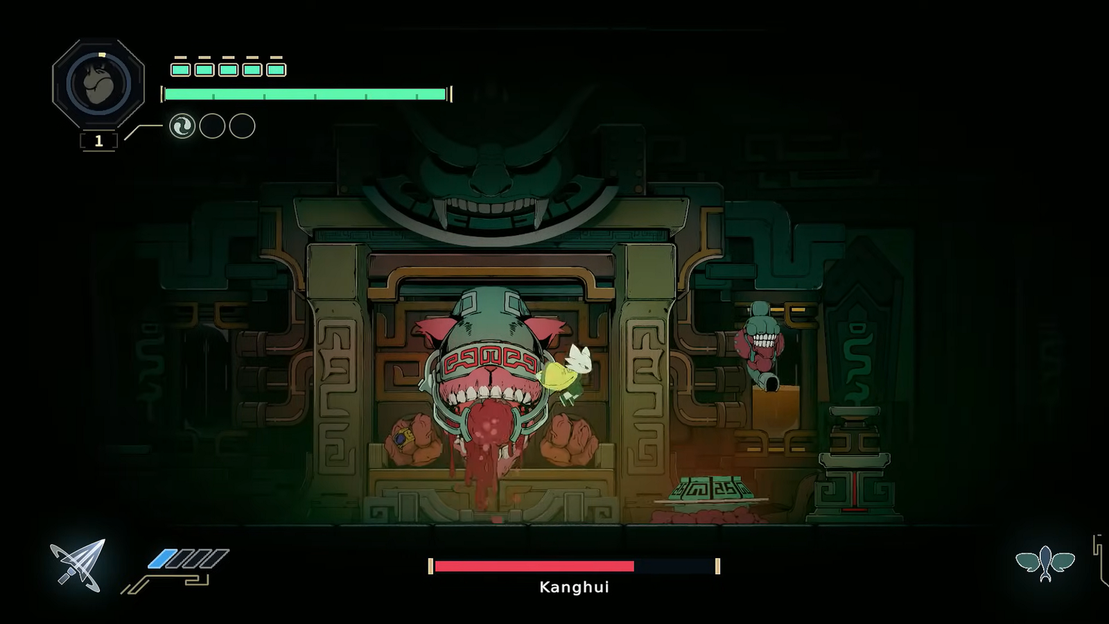 An image of Nine Sols' boss 'Kanghui'