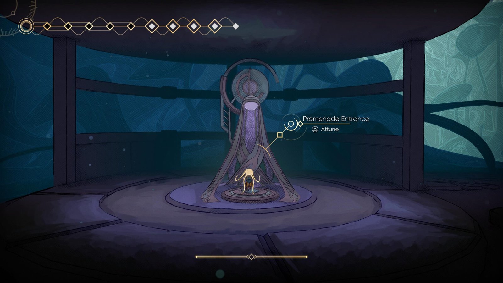 Promenade Entrance Grind Spot