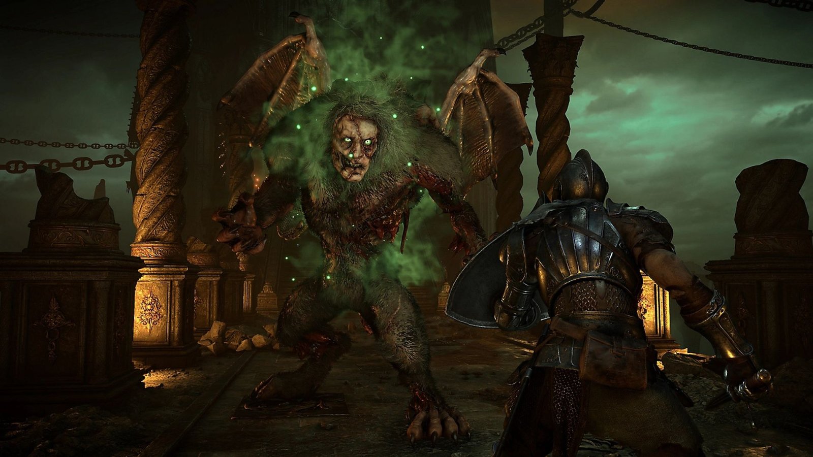 Maneater Attacking Player in Demon's Souls