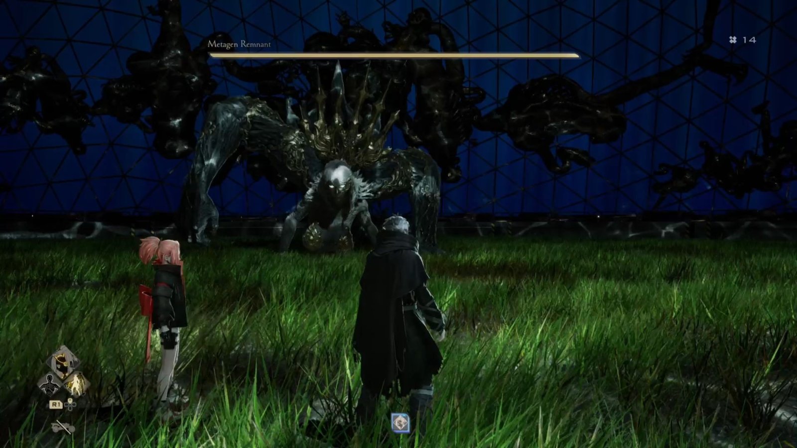 Approaching the Metagen Remnant in Code Vein 2