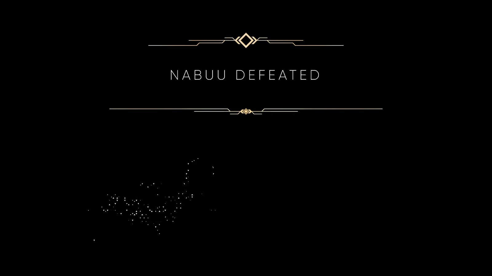 Mio Nabuu Fight Defeat Screen