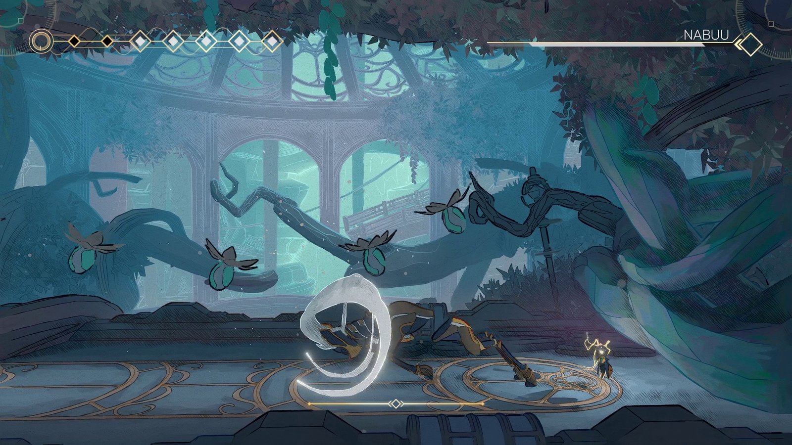 Mio Nabuu Fight Phase One Horn Charge