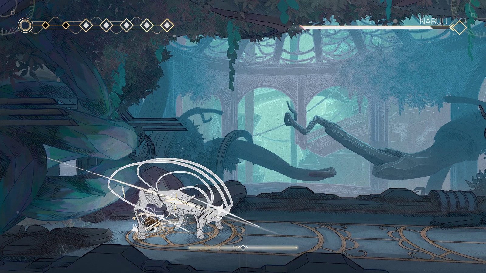 Mio Nabuu Fight Phase One Tendril Strike