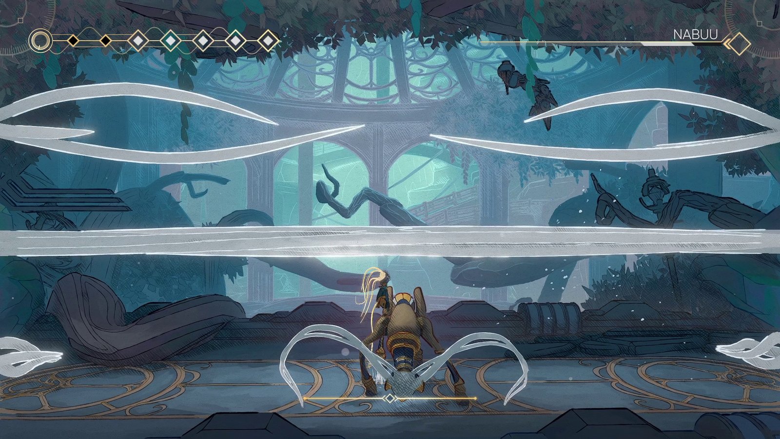 Mio Nabuu Fight Phase Two Crossway Tendrils