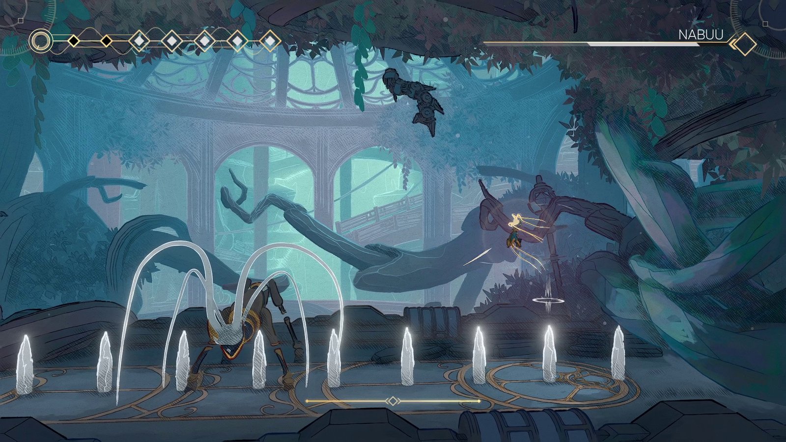 Mio Nabuu Fight Phase Two Tendril Tower