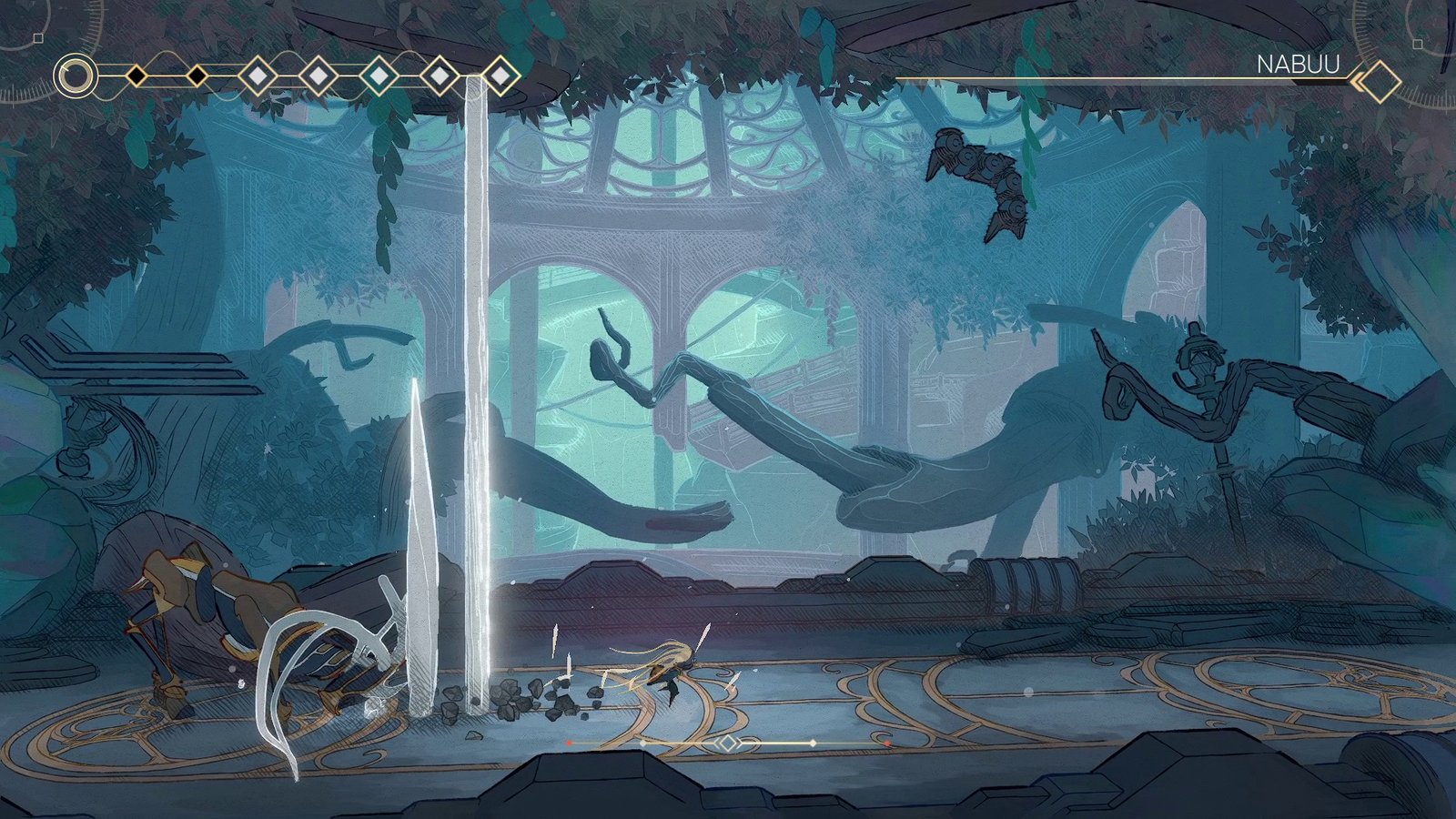 Mio Nabuu Fight Phase Two Tracking Tendrils