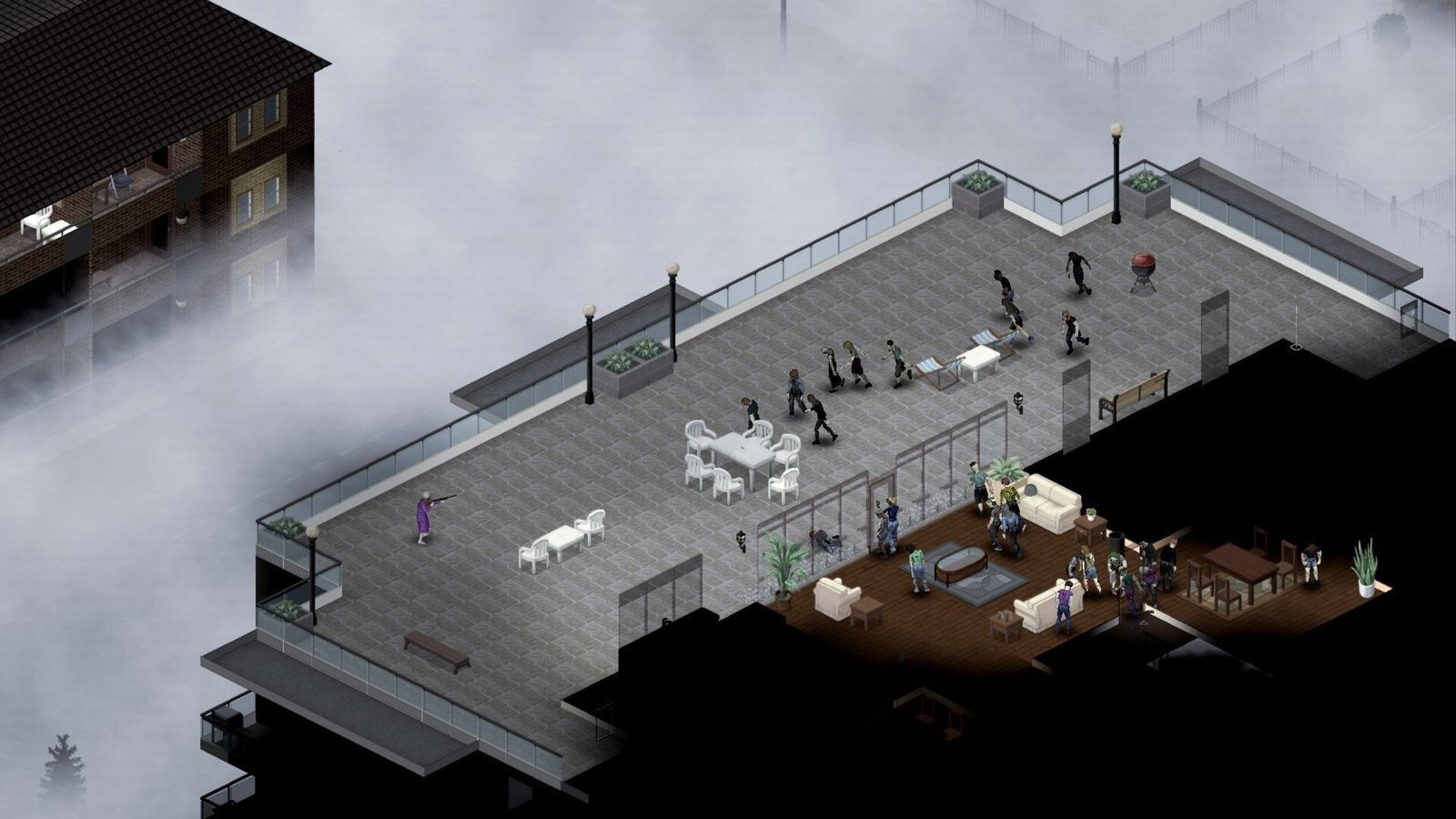 Project Zomboid balcony
