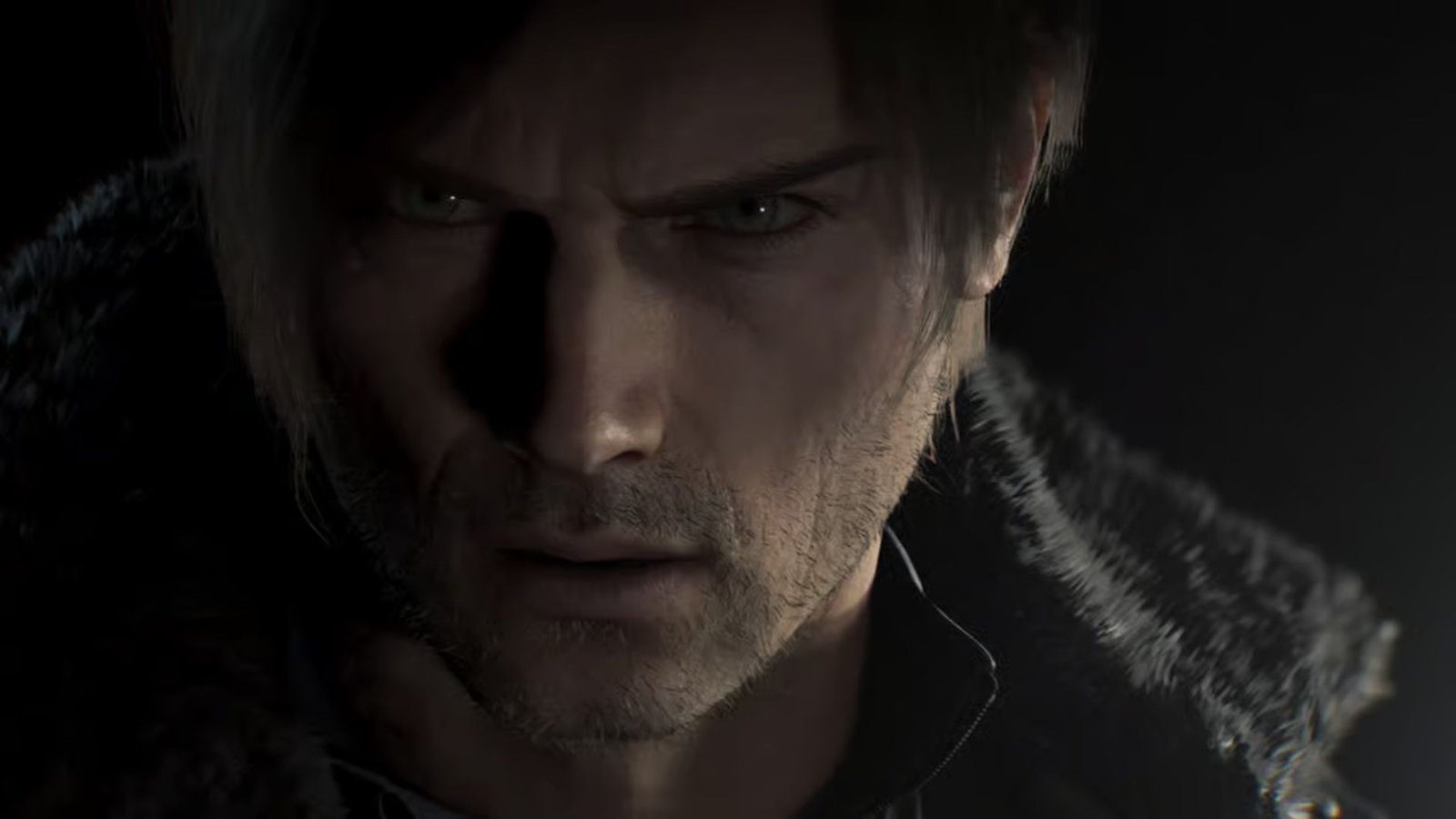 Close view of Leon Kennedy in Resident Evil Requiem
