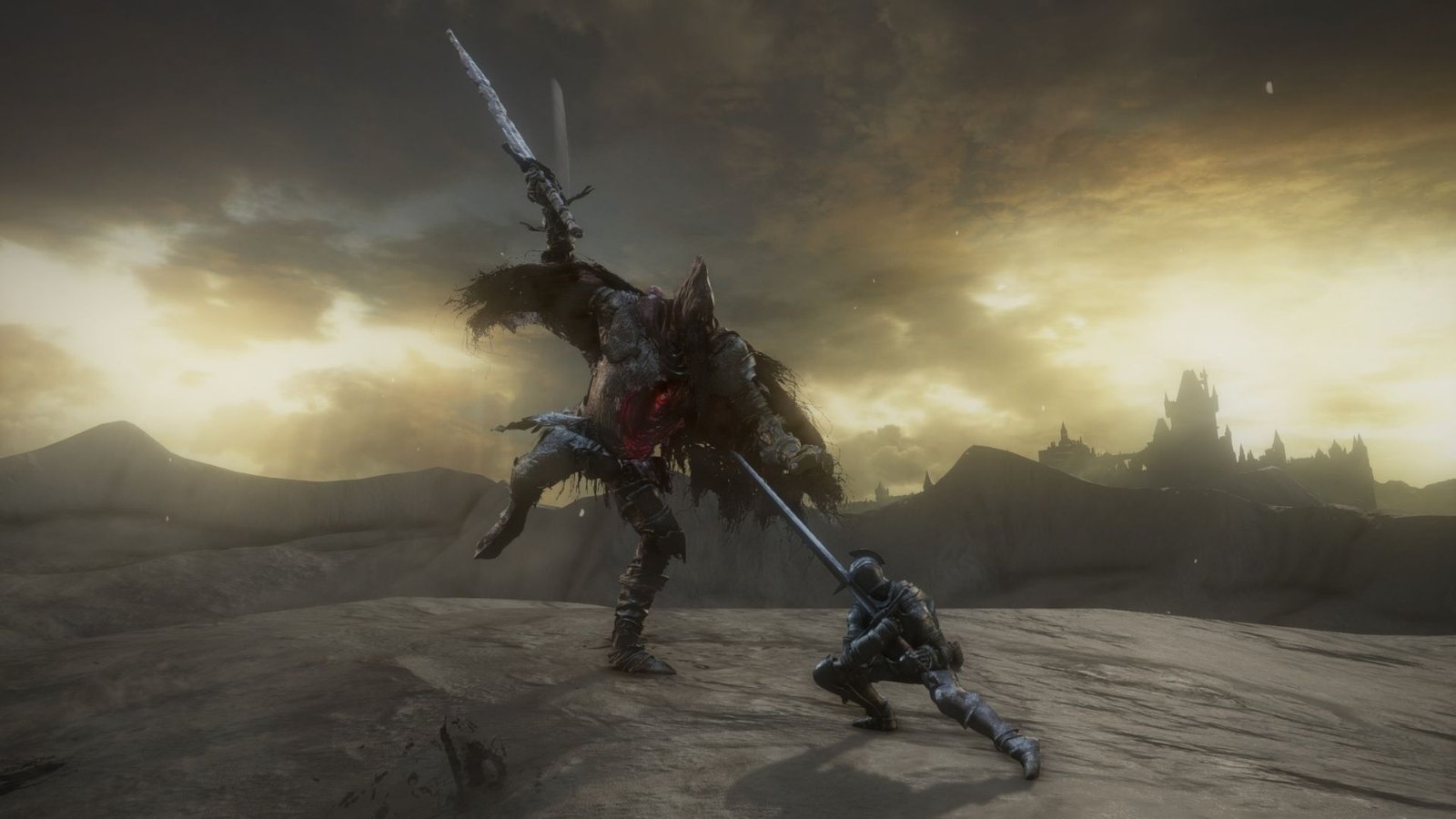 Slave Knight Gael in Dark Souls 3