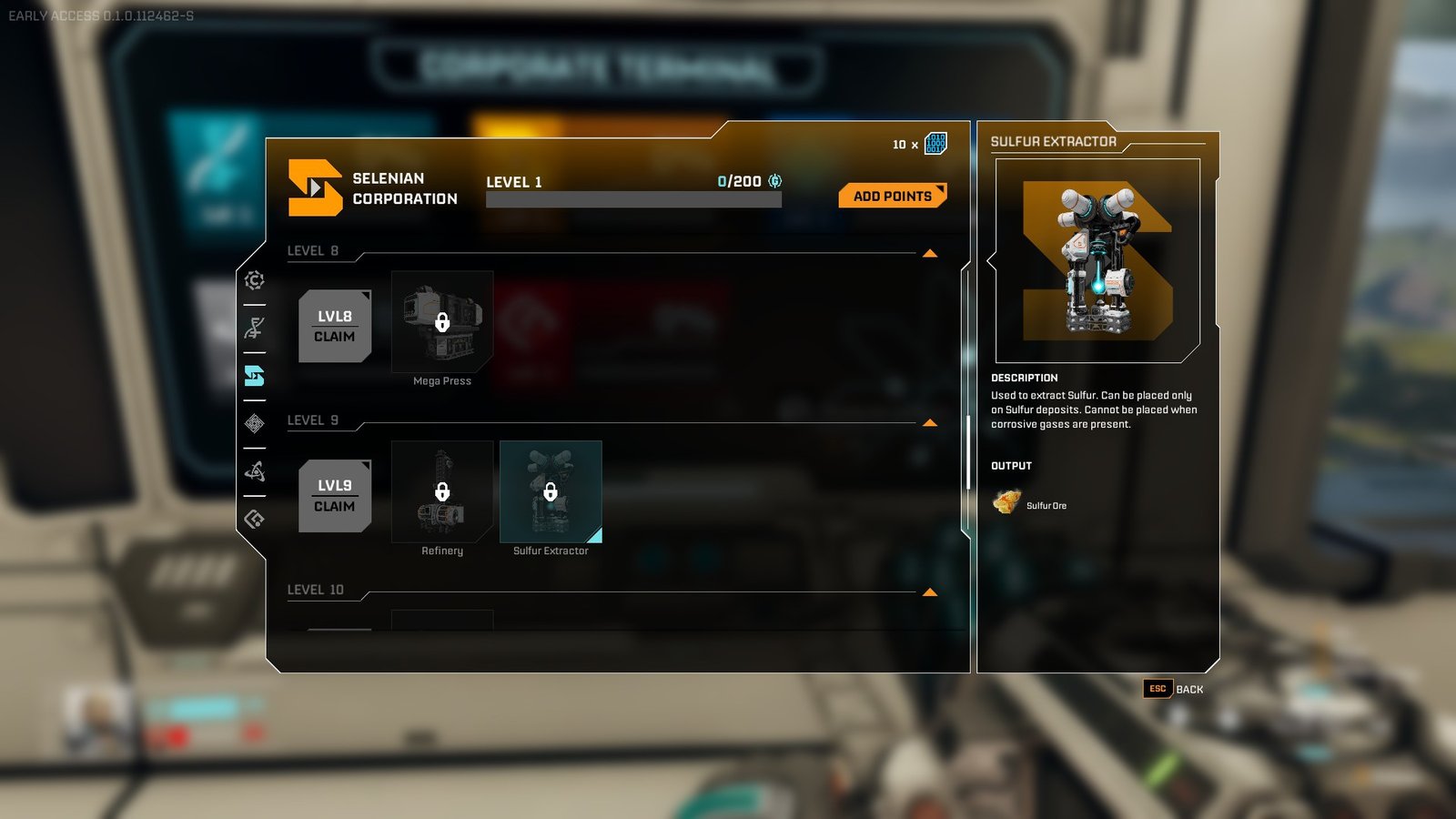 StarRupture Sulfur Extractor