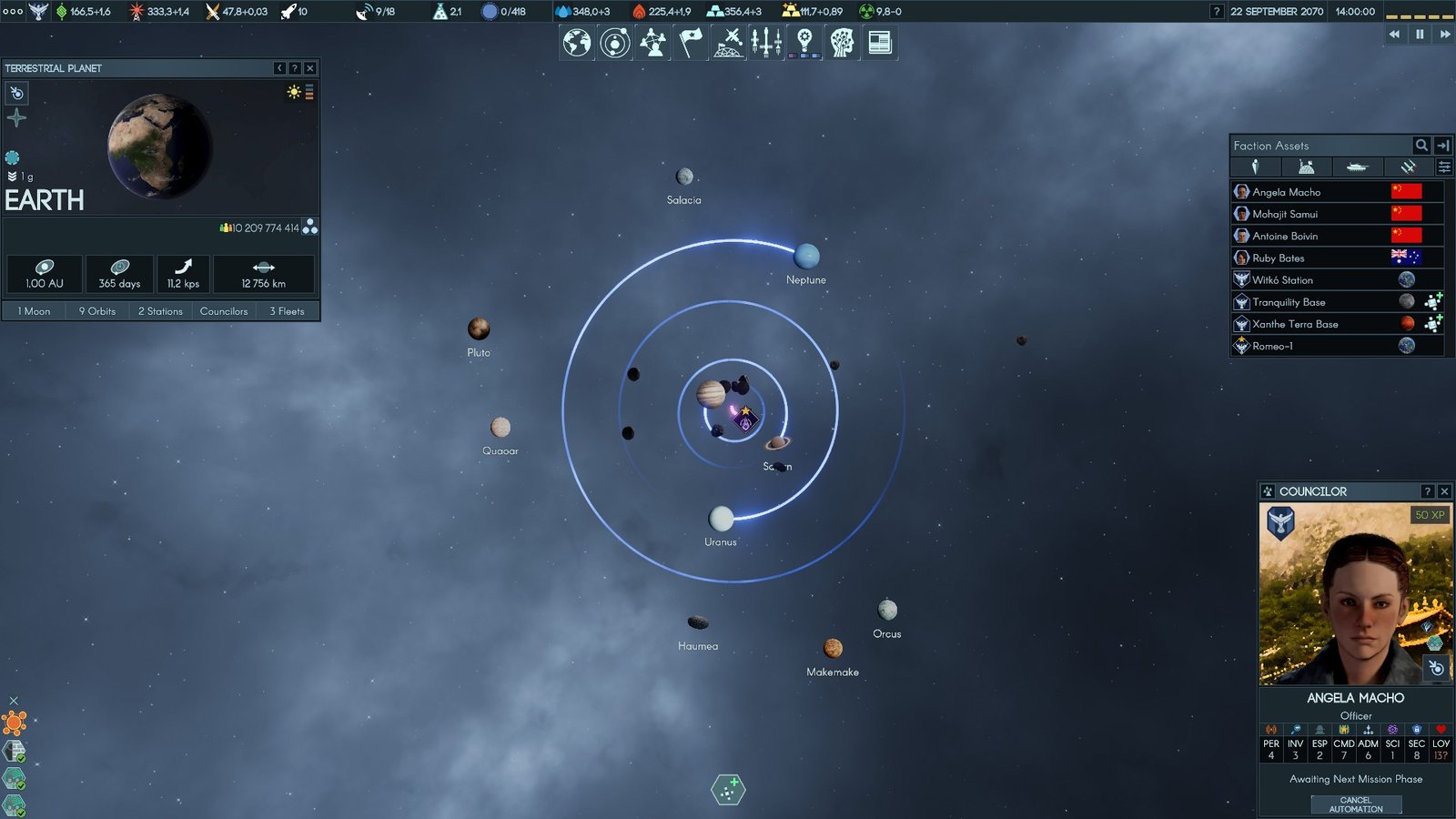 Terra Invicta soldar system