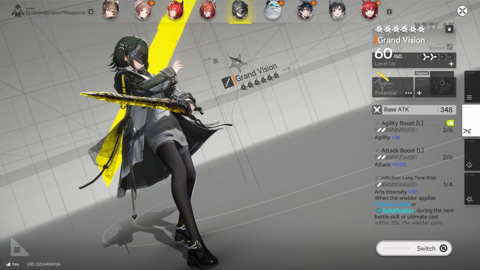 The Endministrator's optimal weapon