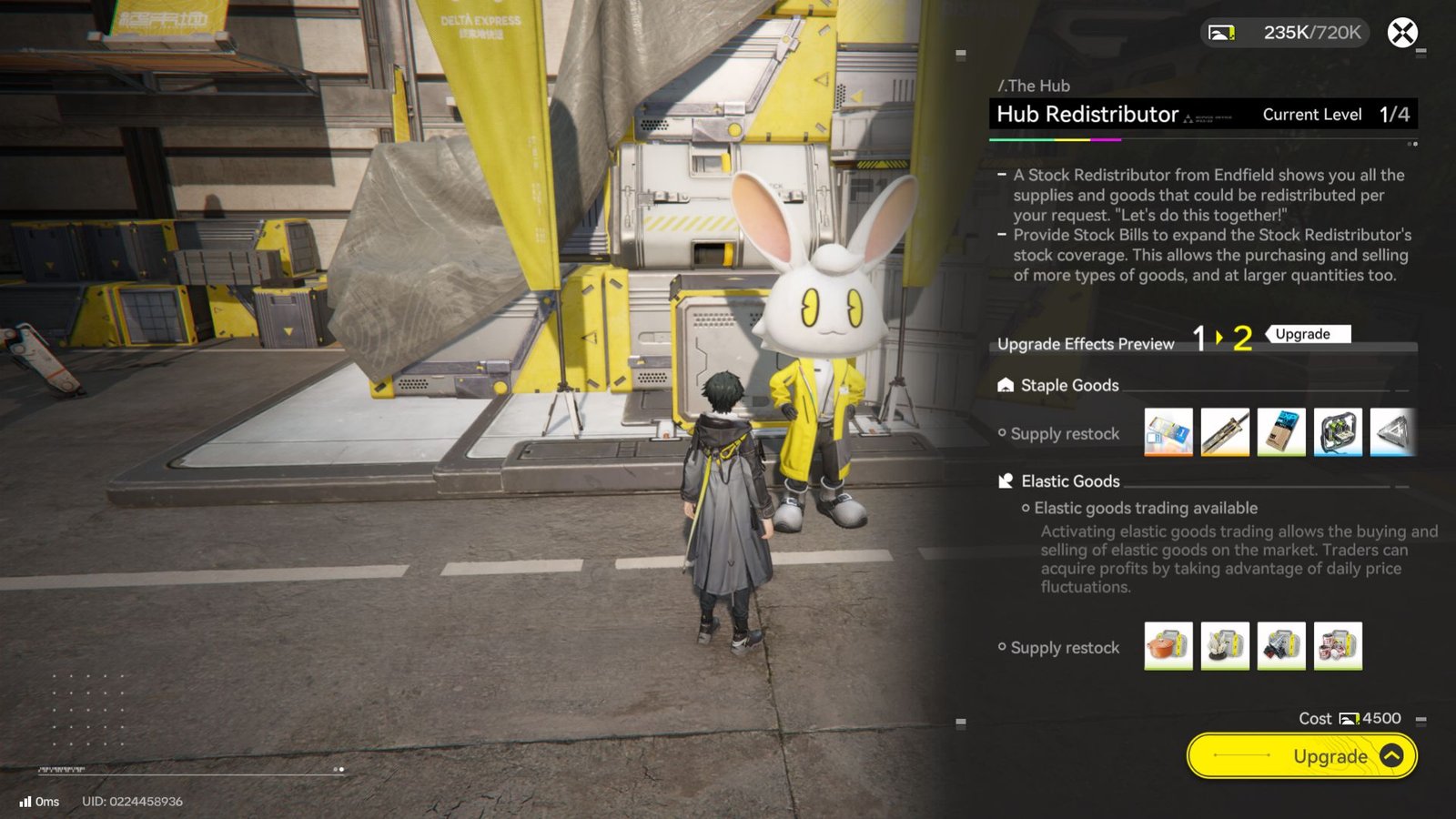 Upgrading the Stock Redistribution Terminal