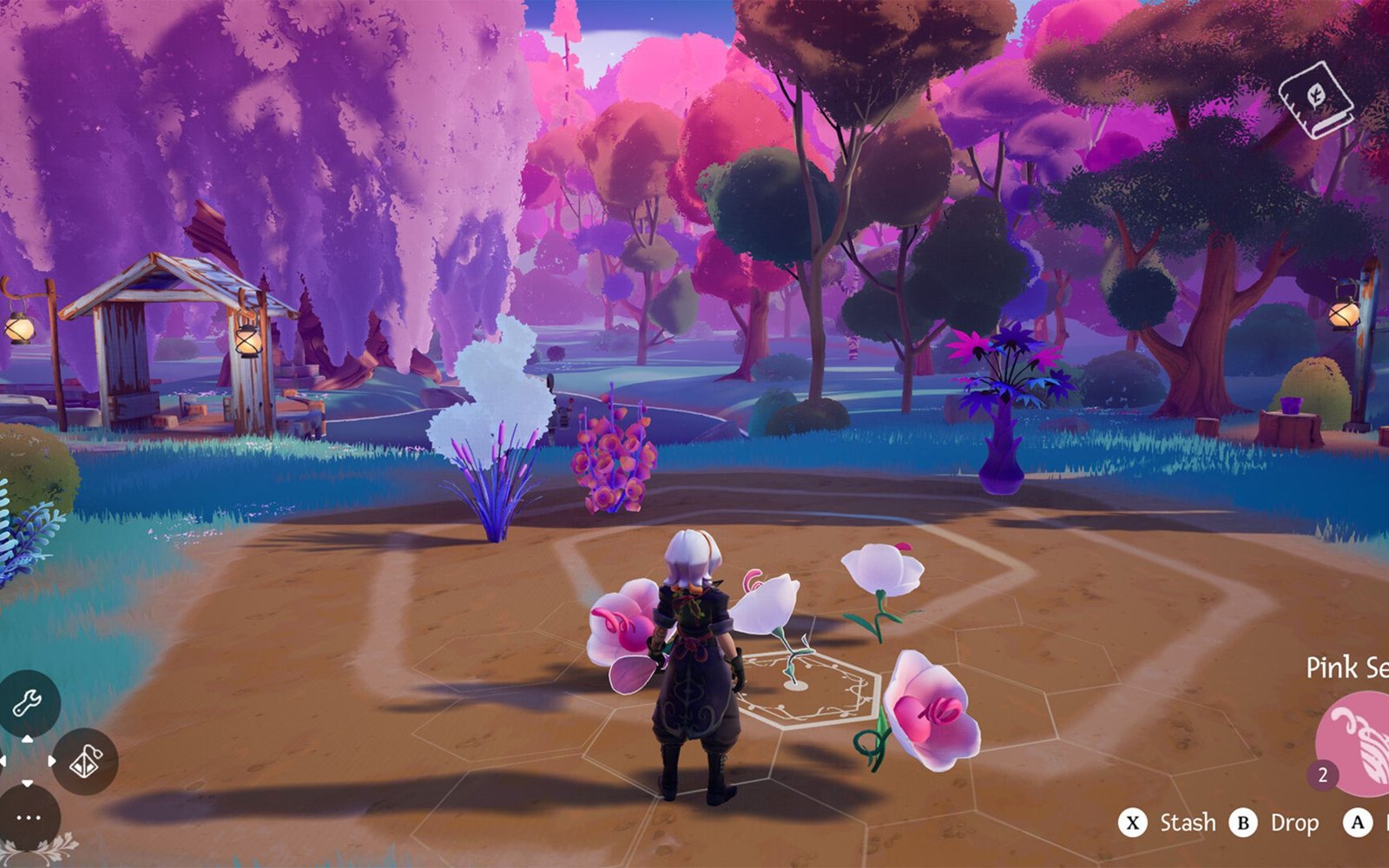 Farm layout in Wanderstop