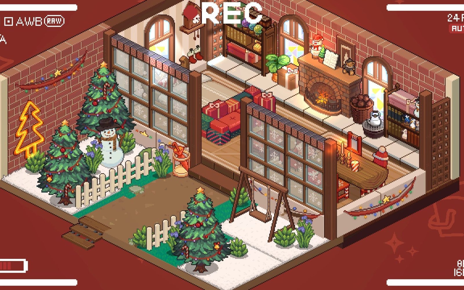 Whisper of the House christmas room