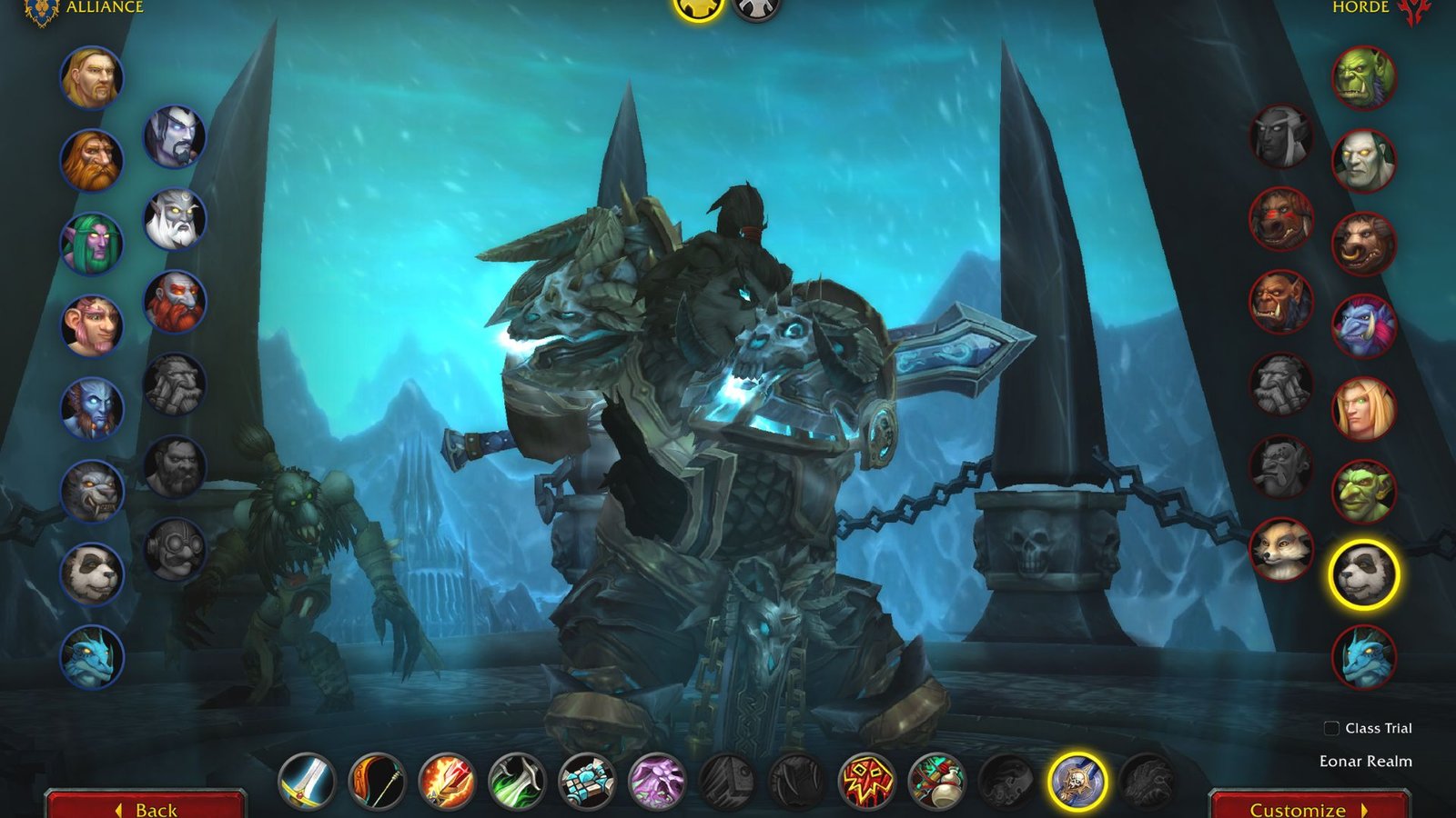 World of Warcraft Pandaren Death Knight
