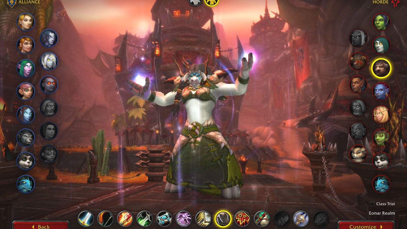 World of Warcraft Tauren Druid