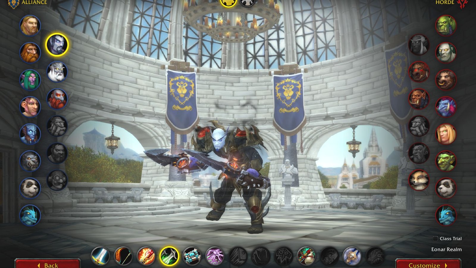 World of Warcraft Void Elf Rogue