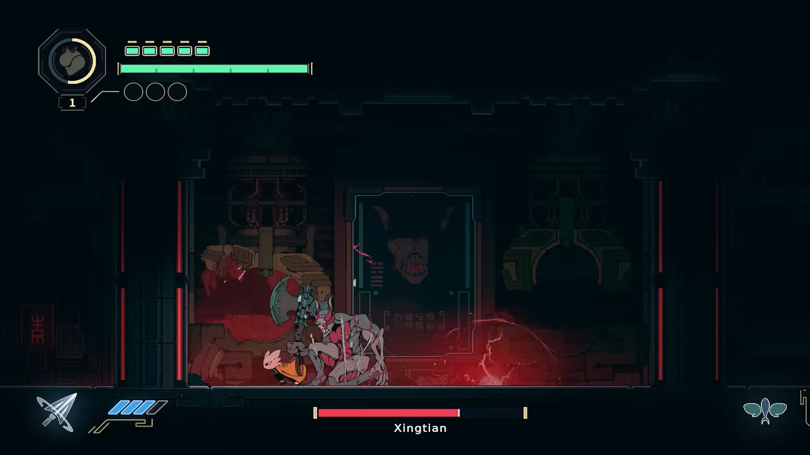 An image of Nine Sols' boss 'Xingtian'