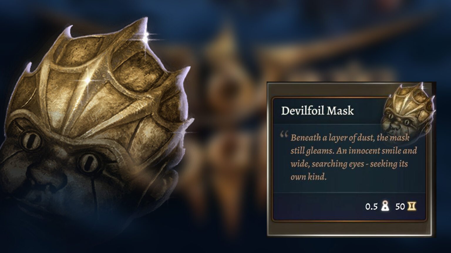 Devilfoil mask in BG3