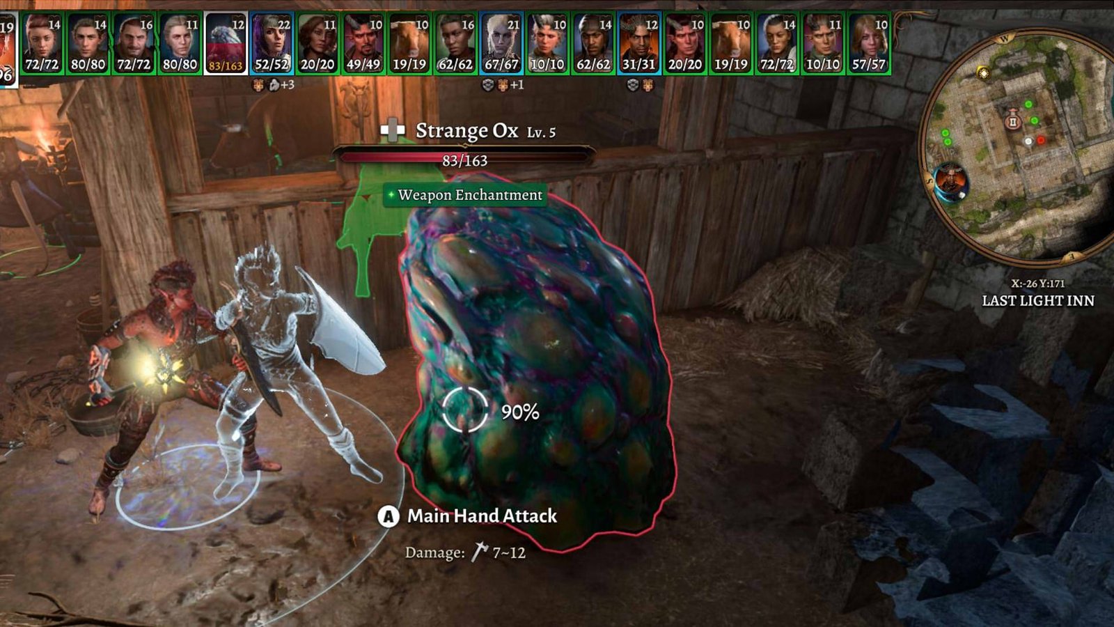 Strange Ox true form in BG3