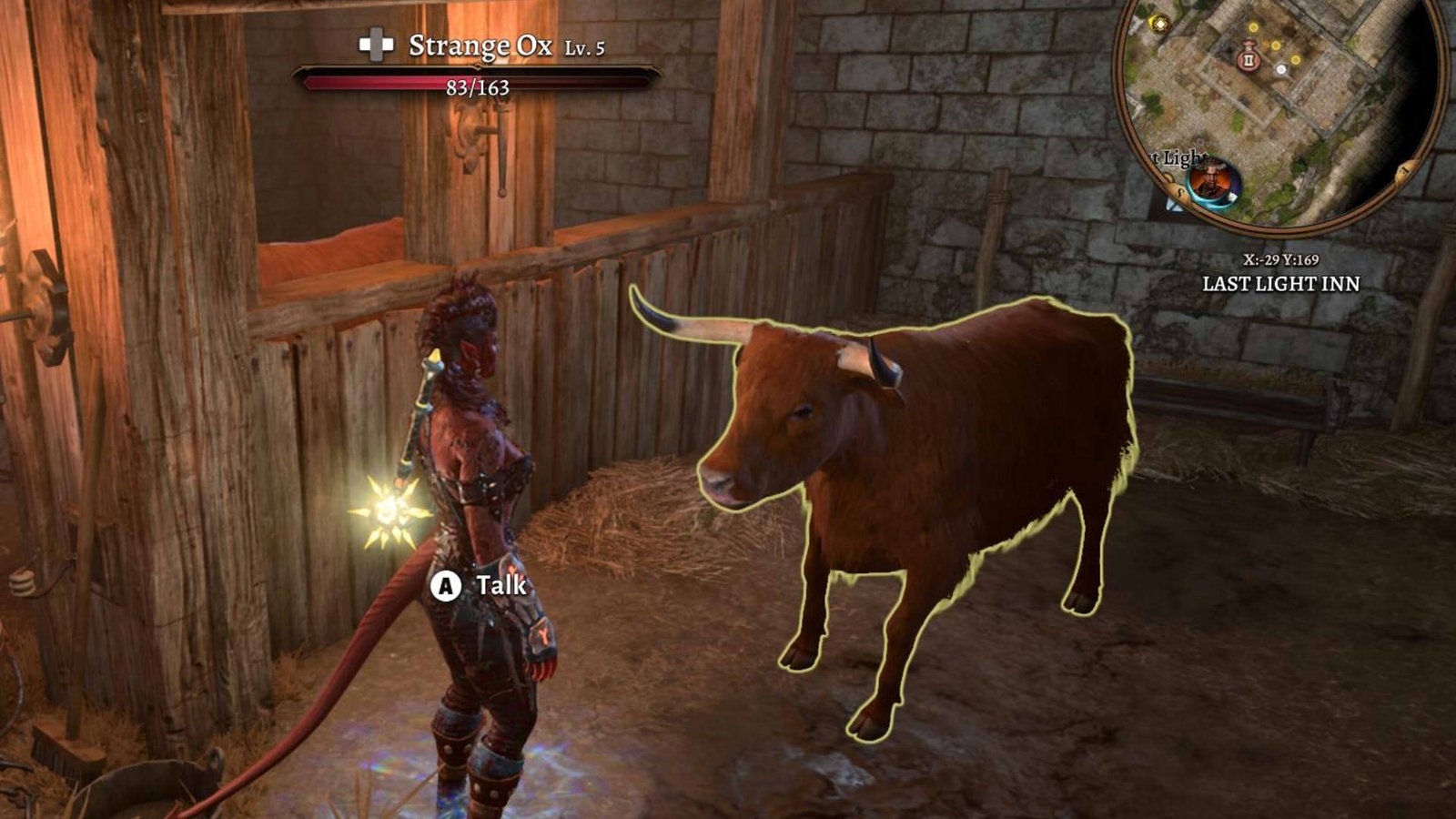 Strange Ox location in BG3