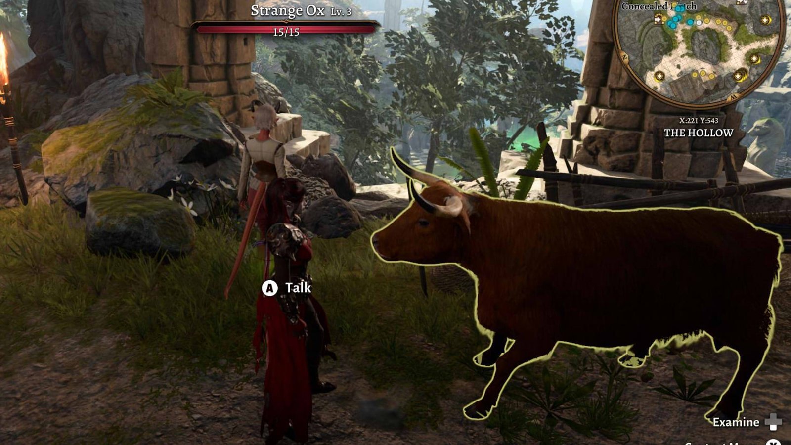 Strange Ox location in BG3
